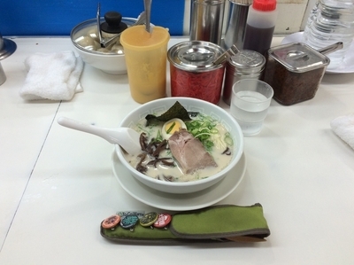 「ラーメン＋替玉」@博多天神 渋谷南口店の写真