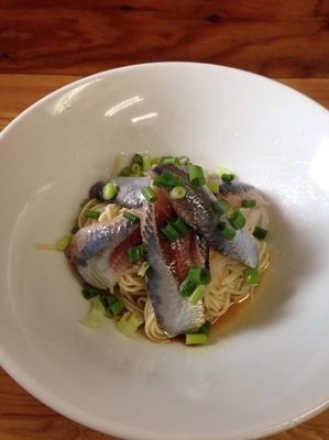 「いわしそば」@中華そば よしかわの写真