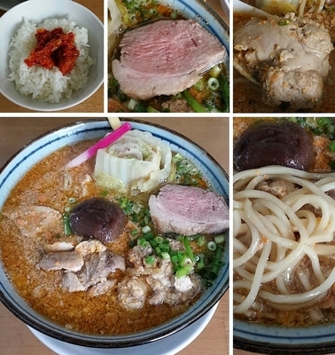 「【7月4日限定】鮟肝Hot醤油(チャンジャ飯付)1500円」@MENYA 食い味の道有楽の写真