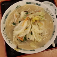 野菜たっぷりタンメン＋餃子 700円