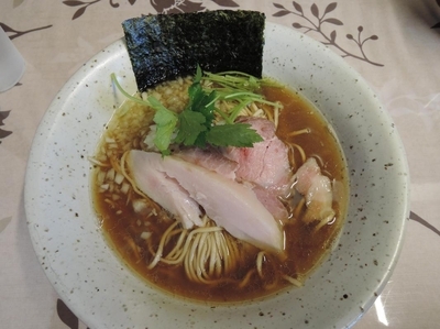 「限定（煮干らーめん）＋和え玉」@麺工 小烏丸の写真