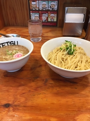 「昼の部 つけめん¥800」@つけめん TETSU 所沢店の写真