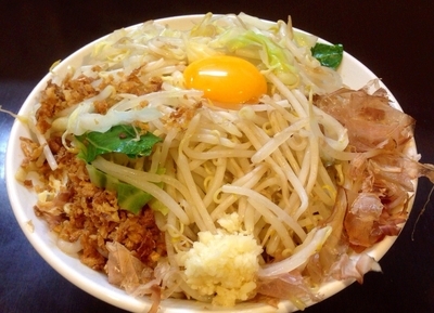 「汁なし蕎麦　700円＋80円」@豚星。の写真