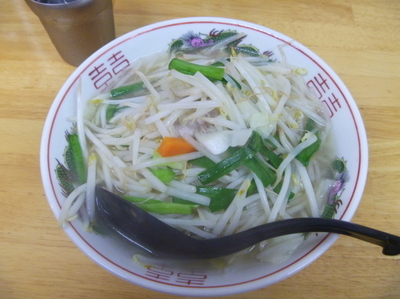 「タンメン　７００円」@タンメンしゃきしゃき 新橋店の写真