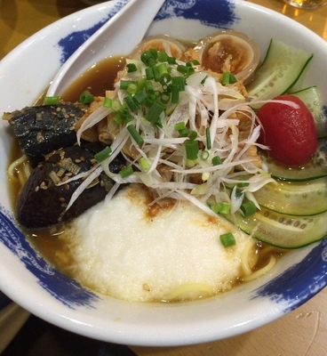 「限定 雲白肉ととろろ芋の冷麺 830円」@麺屋 扇 SENの写真