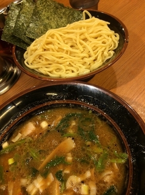 「つけ麺」@横浜家系ラーメン 萬力家の写真