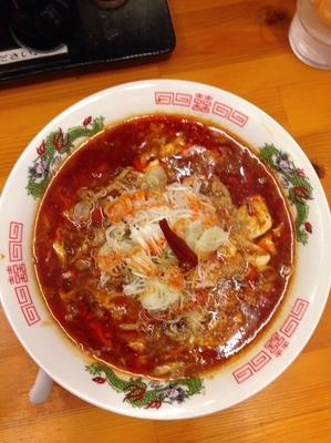 「マーラーメン」@ラーメン餃子 なか屋の写真