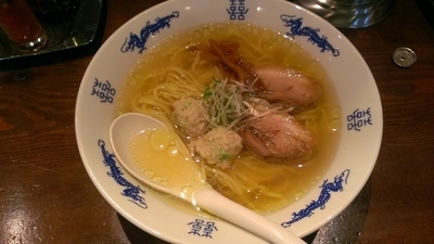 「【限定】鶏塩。￥850+替え玉￥150」@中華そば 飯村製作所の写真