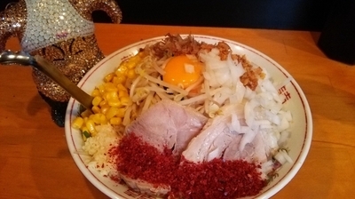 「味噌（小）汁なし★」@いがみその写真