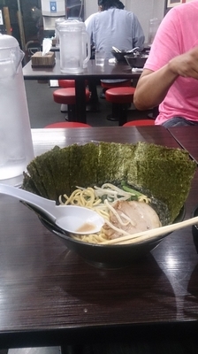 「ラーメン醤油 のりダブル」@横浜家系ラーメン 上昇気流の写真