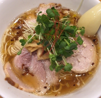 「醤油SOBA」@麺屋 Hulu-luの写真