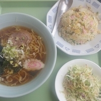 醤油ラーメン&炒飯セット