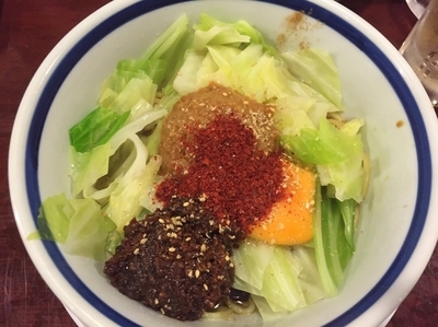 「坦々拌麺¥800」@こころやの写真