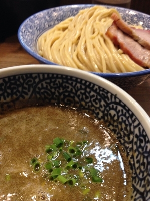「極濃煮干つけ麺 大盛」@煮干しつけ麺 宮元の写真