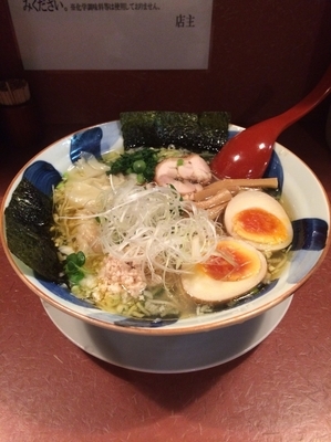 「特製とりそば」@らーめん天神下 大喜の写真