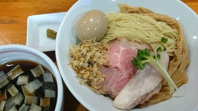 「【期間限定】生揚げ醤油つけめん 850円＋味玉」@麺屋 むじゃきの写真