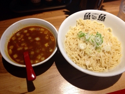 「期間限定 鶏煮込みカレーつけ麺 中300g ¥850」@立川中華そば とと ホンテンの写真
