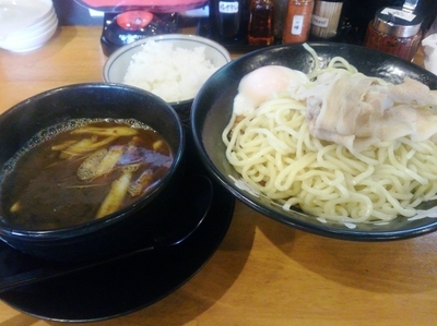 「カレーつけ麺 200g」@神戸ちぇりー亭 宝塚店の写真