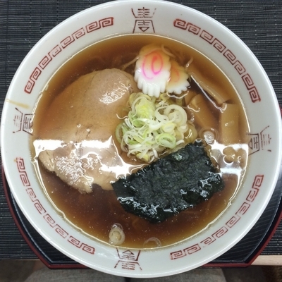 「焼き干し中華 680円」@㐂伝の写真