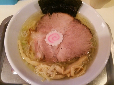 「特製煮干しそば（濃厚塩）大盛」@麺屋 浦島太郎の写真