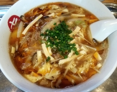 「【限定】酸辣湯麺 （150705）」@中華そば まるきの写真