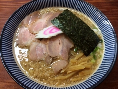 「限定　背脂中華そば＋半炒飯（８５０＋３００＝１１５０円）」@良温(Ra-on)の写真