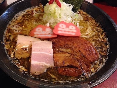 「Ramen（深み）（大盛）」@麺屋 海と砂の写真