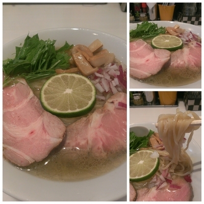 「[土日昼限定] 冷た〜い煮干しそば」@麺や 彩～iro～の写真