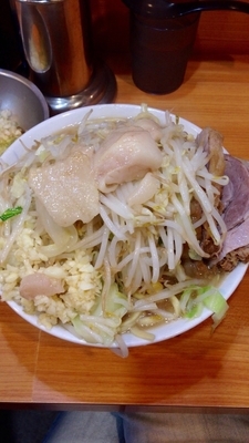 「大豚ラーメン」@ラーメン二郎 八王子野猿街道店2の写真