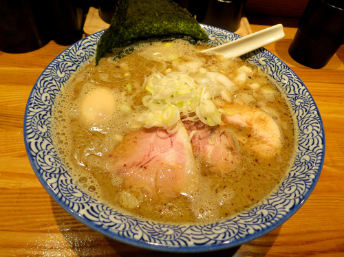 特製A 煮干し鶏白湯ソバ