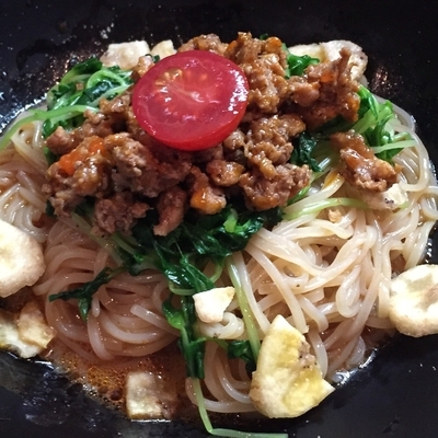 「（限定）冷やしジャマイカ¥830」@づゅる麺 池田の写真