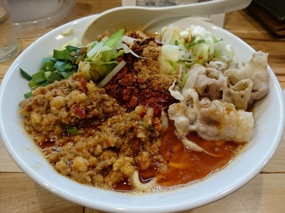 「【限定】豚辛らーめん トンガラシ 800円」@らーめん カッパハウスの写真