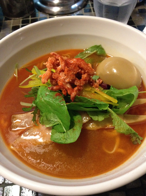 「【２周年記念】オマール海老の雫　930円」@らーめん 五ノ神製作所の写真