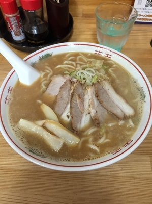 「こく煮干し 手揉み麺」@長尾中華そば 青森駅前店の写真