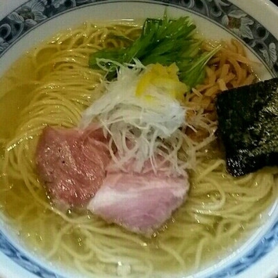 「豊穣清湯塩ラーメン  ７５０円」@麺処 夏海の写真