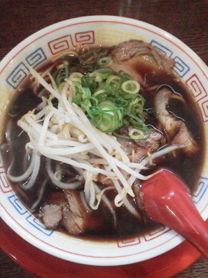 「中華そば（小）\550」@新福菜館 麻布十番店の写真