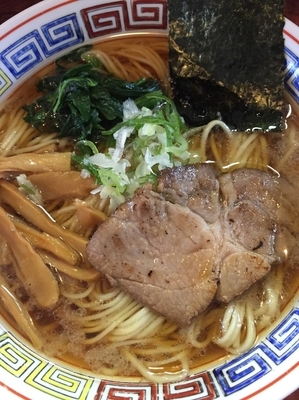 「しなそば大盛７８０円」@つけ麺 目黒屋の写真