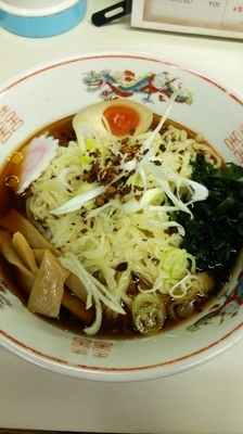 「冷やしラーメン」@手打麺 永吉の写真