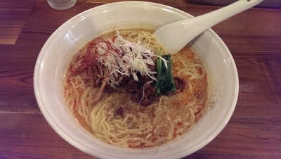 「坦々麺、大盛り」@らーめん穀雨の写真