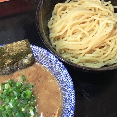 「鶏と帆立の塩つけめん（並盛）」@二代目狼煙 分店 弐の写真
