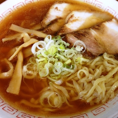 「蔵出ししょうゆラーメン」@喜多方食堂 浅草本店の写真