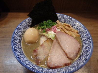 「特製極上濃厚煮干しそば…980円」@煮干しつけ麺 宮元の写真