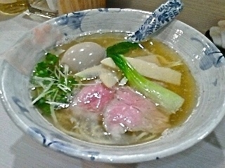 「味玉汐そば (￥850)」@麺処 きなりの写真