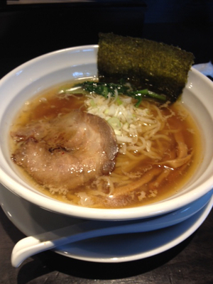 「あっさり魚介醤油香味そば」@らーめん ちゃん亭の写真