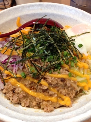 「まぜそば 小 ジャンク大好き」@麺小屋 てちの写真