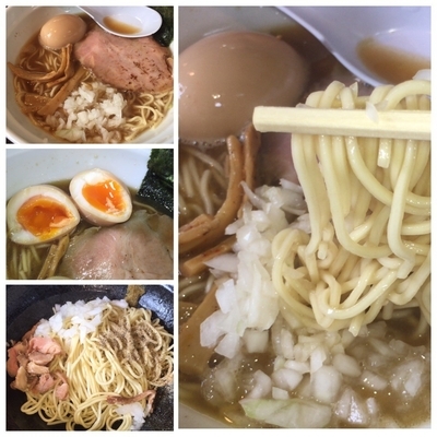「【限定】煮干らーめん730円 和え玉 150円 味玉100円」@濃麺 海月の写真