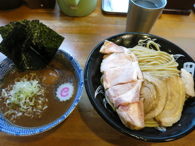 「特製つけそば （並）　　1100円」@中華蕎麦 とみ田の写真