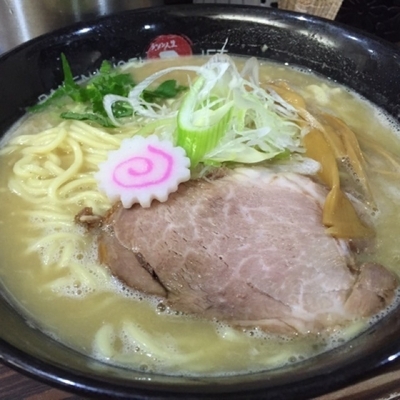 「鶏煮込みそば（大盛）」@ラーメン人生 JET 福島本店の写真