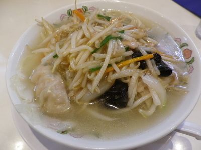 「冬瓜のみぞれサンマー麺」@餃子の王将 石川町店の写真