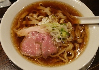「手打ち雉そば　700円」@立ち呑み居酒屋 金町製麺の写真